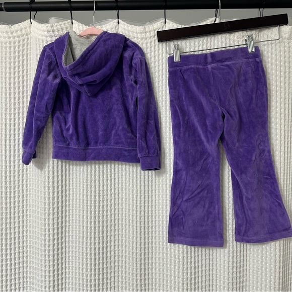 Y2K Nike Purple Hoodie and Pants Set - Picture 5 of 7